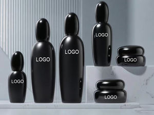 스킨케어용 원형 유리병을 위한 내장재가 포함된 소량 주문 제작 맞춤형 화장품 선물 종이 상자 포장 - Product Image 3