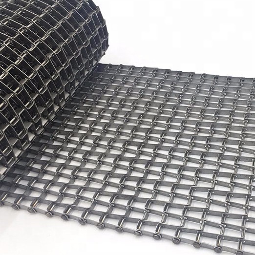 316 Stainless Steel Flat Flex Assembly Line Conveyor Belt For Delivery Food