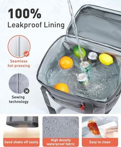 Personalized Best Seller Leakproof Temperature Lock Collapsible /Thermal Lunch /Cooler Bag for Picnic - Product Image 3