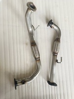 Tuyaux d'échappement automobile Tuyau flexible en acier inoxydable à haute flexibilité Système d'échappement avant pour Kia