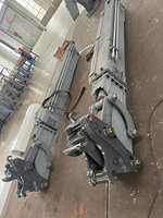 Grue de pont efficace avec système hydraulique, idéale pour le levage de la cargaison du port de navire