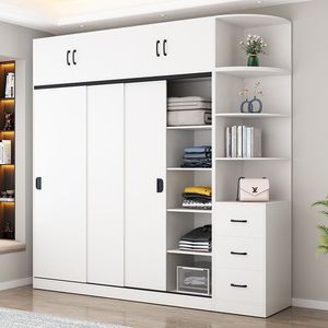 <span class=keywords><strong>2025</strong></span> Bền Kinh Tế Gấp Tủ Quần Áo Hiện Đại Đơn Giản Rắn Gỗ Lưu Trữ Tủ Cho Nhà Khách Sạn Trẻ Em Của Phòng Ngủ Cho Thuê Sử Dụng - Product Image 3