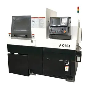 high precision AK164 Swiss type digital controlled lathe CNC Lathe machine