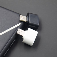 Adaptateur de câble Micro USB OTG Type C mâle vers USB, connecteur OTG de données