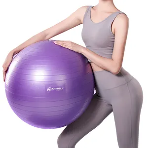 Groothandel Sport Fitness Oefening Gym Ballen Te Koop Roze Oranje Pvc 55Cm 65Cm 75Cm 85Cm Afslanken Pilates Yoga Bal 45 Cm