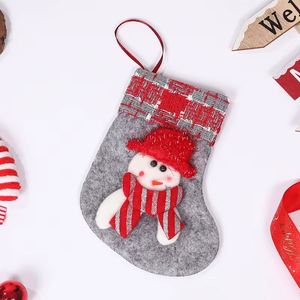 Cotton Christmas <b>Socks</b> with <b>Soft</b> & Eco-Friendly Tree <b>Top</b> Decoration for Children's Gift Pack-Factory Direct Sales - Product Image 3