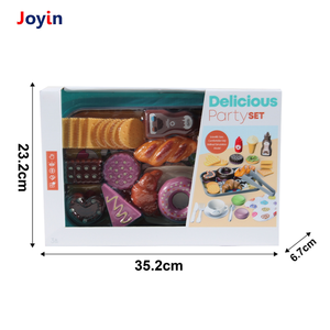 Juego de juguetes de cocina con accesorios para hornear Donut Croissant Galletas y bandeja para niños Pretend Cooking Fun - Product Image 4