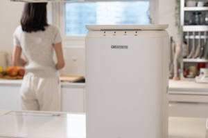 เครื่องกำจัดขยะอาหารในครัวเรือนอัตโนมัติทำจากสแตนเลสสำหรับปุ๋ยอินทรีย์และการกำจัดประจำวัน - Product Image 3