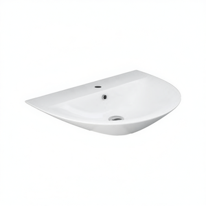 Lavabo de Baño de Pared de 50 cm con un Solo Orificio - Product Image 3