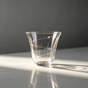 Collection Star-<span class=keywords><strong>Trail</strong></span> Luxe Léger – Verre à Vin Sculpté Minimaliste Moderne pour Flûte, <span class=keywords><strong>Gobelet</strong></span> à Dessert en Cristal Haute Esthétique - Product Image 4
