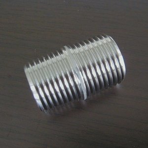 WAKAMASTU 4 pouces X 90mm joint <span class=keywords><strong>dur</strong></span> antidéflagrant BSPT NPT mamelon complet rond raccords de tuyauterie en acier inoxydable eau - Product Image 5