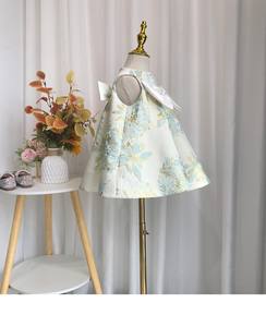 ชุดเดรสสวยๆ สำหรับเด็กผู้หญิง ชุดแสดง ชุดเพื่อนเจ้าสาว ชุดสีเขียว - Product Image 4