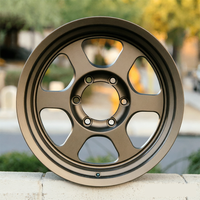 Rueda Forjada Todoterreno para Muscle Car 17x8j 17x9j 17x8.5j 18x8.5j 18x8j 18x9j 6x139.7 5x127 5x150 6x114.3 6x135 para LC79 LC80 LC70 LC76