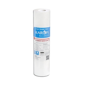 OEM Karofi 10 X 2.5 White Polypropylene Sediment Water <b>Filter</b> Cartridge Premium 5 Micron PP Spun Pre-<b>Filter</b> For RO System - Product Image 1