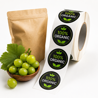 Etiqueta Adhesiva Impermeable Ecológica Duradera de Alta Calidad, Rollo de Etiquetas Autoadhesivas Impresas con UV, Impresión Térmica para Etiquetas de Precio de Alimentos
