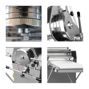 Laminoir à pâte automatique de table pour usage commercial et industriel, équipement de boulangerie et de cuisine, en promotion, fabriqué en Chine - Product Image 3