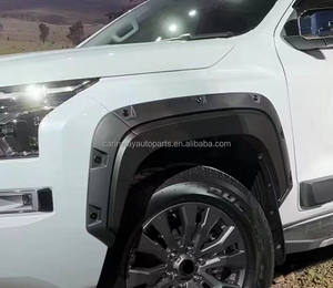 Roue garde-boue arche fusées sourcil bande garde-boue <span class=keywords><strong>tarif</strong></span> garniture voiture accessoires pour Mitsubishi Triton L200 2024 - Product Image 4