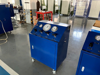 Sistem Pompa Air Hidrolik Portabel Bertekanan Tinggi Pneumatik untuk Uji Hidrostatis Katup Silinder Pipa BOP