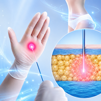 Appareil de liposuccion Vaser à laser 980nm 1470nm pour la chirurgie endolaser par fibre optique, machine de beauté pour l'élimination des graisses en salon