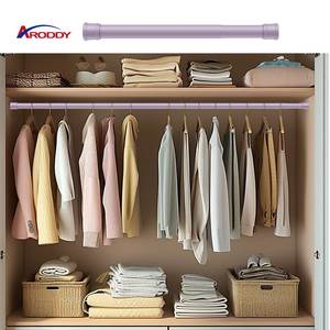 YIJIALE extensible simple tringle à <span class=keywords><strong>rideau</strong></span> accessoires de <span class=keywords><strong>rideau</strong></span> poteau de <span class=keywords><strong>rideau</strong></span> de haute qualité pour fenêtre - Product Image 2