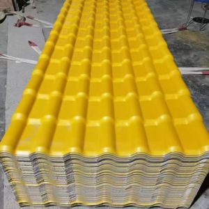경량 플라스틱 합성 수지 ASA Teja De PVC 스페인 왕실 지붕 패널 타일 - Product Image 5