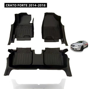 Venta Directa de Fábrica, Accesorios Interiores para Automóviles, Tapetes Interiores para Automóviles, Tapete de Piso 5D para <span class=keywords><strong>CRATO</strong></span> FORTE 2014-2018 - Product Image 1