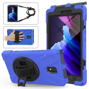 Custodia per Tablet con supporto 360 resistente robusta custodia protettiva antiurto per Samsung <span class=keywords><strong>Galaxy</strong></span> <span class=keywords><strong>Tab</strong></span> Attiva da 3 <span class=keywords><strong>8</strong></span> pollici 2020 T570 T575 T577 - Product Image 1