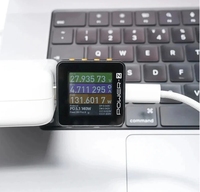 ChargerLAB POWER-Z KM003C Testeur de détecteur pour réparation mobile Protocole USB PD3.1 Gamme 48V Double courant de chargeur de tension Type-C