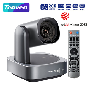 Cámara Tenveo VL20N 1080p 20x <span class=keywords><strong>zoom</strong></span> HDMI/USB3.0 C/RJ45 para <span class=keywords><strong>Zoom</strong></span>, servicios de reuniones en vivo en la iglesia eventos de adoración educación <span class=keywords><strong>Skype</strong></span>,OBS - Product Image 2