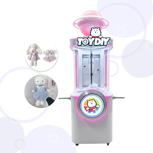 Machine de remplissage de jouets en peluche personnalisée, machine de rembourrage en <span class=keywords><strong>fibre</strong></span> de polyester pour animaux en peluche - Product Image 4