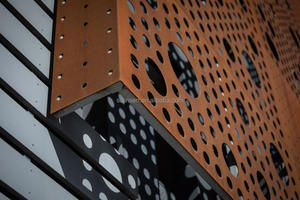 Panel <span class=keywords><strong>de</strong></span> metal perforado decorativo corten cortado con <span class=keywords><strong>l</strong></span>áser <span class=keywords><strong>de</strong></span> alta calidad - Product Image 5