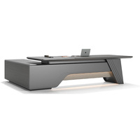 JINS Boss Table de bureau avec tiroirs Bureaux élégants de luxe Ensemble de meubles de bureau