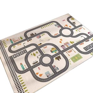 <span class=keywords><strong>Tapis</strong></span> <span class=keywords><strong>de</strong></span> <span class=keywords><strong>jeu</strong></span> pour bébé fabriqué à la machine, imprimé animal, <span class=keywords><strong>tapis</strong></span> <span class=keywords><strong>de</strong></span> sol carré, polyester, antidérapant, écologique, lavable, pour la maison, la maternelle - Product Image 6