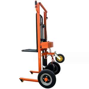 हाइड्रोलिक पंप जैक छोटे हाथ फोर्कलिफ्ट 400 किलो पोर्टेबल मैनुअल पैलेट स्टेकर - Product Image 1
