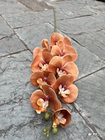 H- 078 Bunga Cymbidium Sentuhan Nyata Bergaya Eropa Anggrek Buatan Cymbidium Phalaenopsis