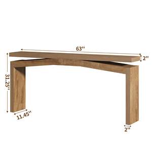 Table console de <span class=keywords><strong>canapé</strong></span> moderne en MDF durable pour salon, table étroite extra longue pour entrée, derrière le <span class=keywords><strong>canapé</strong></span>, meubles de maison - Product Image 6