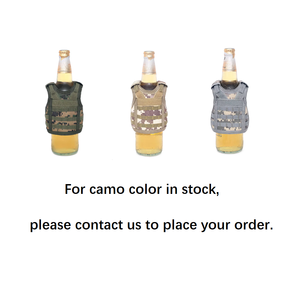 All'ingrosso <span class=keywords><strong>Molle</strong></span> regolabile tattico gilet alla moda Mini giacca Beer Cooler per 12oz 16oz lattine bottiglie per il trasporto di bevande - Product Image 6