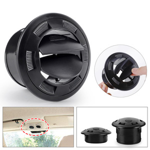 Rv Round Air Vent Black Universal For Bus Coach <b>Yacht</b> Roof Air Deflector Abs Material - Product Image 5