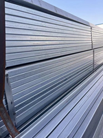 Tubería rectangular de acero GI ERW Técnica soldada 1-50mm de espesor Q195 para invernaderos y proyectos de construcción Tubo de acero