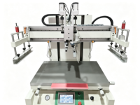 Máquina de Impresión de Pantalla Plana Eléctrica con Servomotor Completo para Etiquetas, Láminas de PVC y Calcomanías de Cerámica
