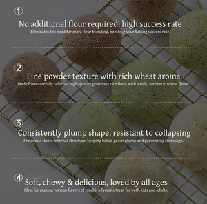 Poudre de pré-mélange pour Mochi Bun à prix d'usine pour la pâtisserie commerciale, pré-mélange pour pain Mochi moelleux et élastique, mélange de poudre de cuisson glutineuse - Product Image 6