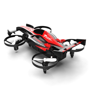 Jouet Quadricoptère <span class=keywords><strong>RC</strong></span> 2-en-1 : Voiture Télécommandée 2,4 GHz, Drone <span class=keywords><strong>RC</strong></span> et Voiture de Course Terrestre avec Éclairage, Capotonnements 360° et Fonction de Dérapage - Product Image 3