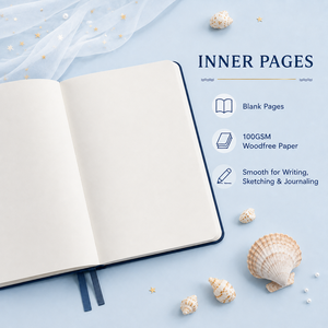 JINGDA A5 Hardcover Organizer/Planner PU Leather Sewing Binding UV Printed 100 Sheets Elastic Closure Dual Ribbons Model Jd-2026 - Product Image 3
