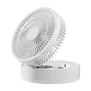 Foldable Portable USB Fan with Mirror Multifunctional <b>Mini</b> Desk Fan Rechargeable Personal Cooling Fan Travel Fan for Home office - Product Image 1