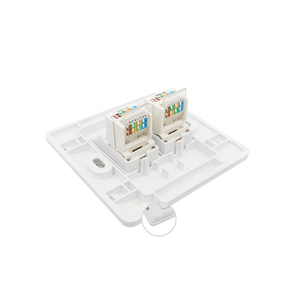 Plaque murale RJ45 RJ11 Face Place, prise réseau 1/2/4 ports - Product Image 5
