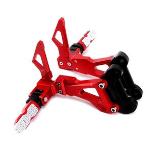 Accessoires de moto Ensemble de repose-pieds arrière réglables Pédale pour <span class=keywords><strong>CB650F</strong></span> <span class=keywords><strong>2017</strong></span> - Product Image 1