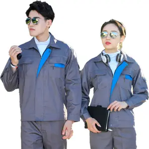 Long Sleeves Custom Hi Vis Work Wear Shirt Work Clothes Suit For Protection