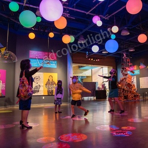 Imperméable <span class=keywords><strong>extérieur</strong></span> Lumières De <span class=keywords><strong>Noël</strong></span> 20cm 50cm DMX 3D Éclairage Led Suspendus Boule de Sphère - Product Image 2