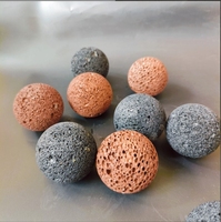 Boules diffuseuses en pierre volcanique poreuse pour l'adsorption d'huiles essentielles et la rétention de parfum