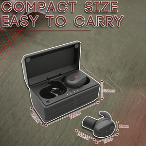 Audífonos Tácticos <span class=keywords><strong>Personalizados</strong></span>, Fábrica OEM/ODM, Logotipo Personalizado, Auriculares Inalámbricos, Protector Auditivo Electrónico para Deportes de Tiro - Product Image 5